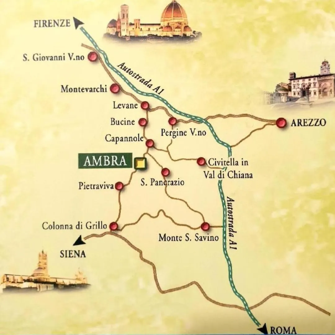 Bed & Breakfast Valdambra B&B Italy